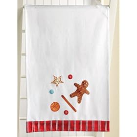 Gingerbread Kitchen Vintage Towel -