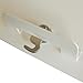 Mail Boss 7107 Curbside Locking Security Mailbox, Cream White