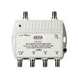 Channel Master 3414 4-output RF distribution amplifier
