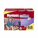 Huggies Little Movers Large Case Diapers Size 6 68ct.