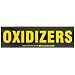 Brady 60298,  Cabinet Label , 3 1/2" Height x 12" Width, Yellow on Black, Legend "Oxidizers"  (1 per Order)
