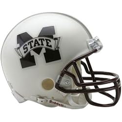 Mississippi State Bulldogs Miniature Replica NCAA Helmet w/Z2B Mask by Riddell