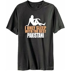 I Only Sleep With The Best Pakistani L�nder Herren T-Shirt (Dunkelgrau, Gr��en X-Small - XXX-Large)