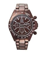 Light Time Reloj Alluminium Cronógrafo Marrón