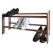 CedarAmerica 2-Tier Cedar Shoe Rack