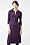 Long Sleeve Merino Wool Variegated Rib Sweater Dress