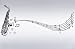 Vinyl Wall Art Decal Sticker Saxophone with Music Notes, Big Sax #326