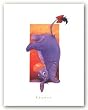 Eeyore by Walt Disney 9.5"x6" Art Print Poster Disney