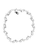 My Silver Pulsera Delfines y Circonitas