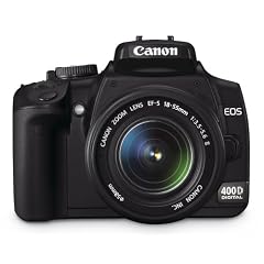 Canon EOS 400D SLR-Digitalkamera (10 Megapixel) inkl EF-S 18-55 und 55-200 KIT