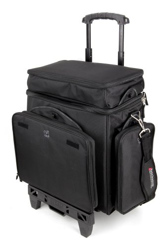 California Innovations 8-in-1 Rolling Carry All, Black