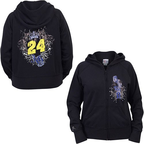 Buy Chase Authentics Jeff Gordon Rox Ladies Full Zip Hoodie by Chase Authentics