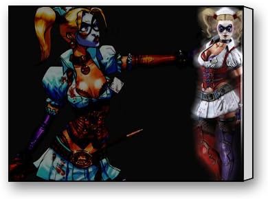 Funnyone Custom Modern Wall Art Decoration for Home Harley Quinn Canvas Prints
