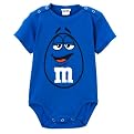 Infant Big Face M & M Tees - Blue