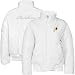 Washington Redskin Jacket : Washington Redskin Ladies White Post Pattern Bomber Jacket