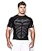 Under Armour Men's Alter Ego Short Sleeve Compression Shirt Medium Black