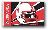 Nebraska Cornhuskers Premium 3' x 5' Helmet Flag