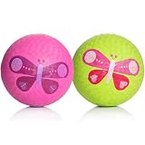 Pink Butterfly 7" Playground Ball By Crocodile Creek