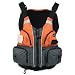 NRS Orange/Gray Chinook Flotation Fishing Vest PFD - Large/X-Large