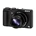 Sony DSC-HX50V/B DSC-HX50, HX50, DSCHX50 20.4MP Digital Camera with 3-Inch LCD Screen (Black) Bundle with Sony 32GB Class 10 High Speed SD Card, Sony Leather Case, Spare Battery, External Battery Charger, Micro HDMI Cable, SD Card Reader + More