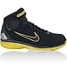 NIKE Air Zoom Huarache 2k4 Men's Basketball Shoes, Black/Varsity Maize