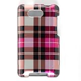 Premium Design Crystal Clear Case Cover for the HTC Aria AT&T - Hot Pink Ch ....