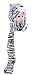 PulamaÂ Funnie Varied Animal Hats Gloves Scarf 3 in 1 Set -Costume Hood Toy(White Tiger)