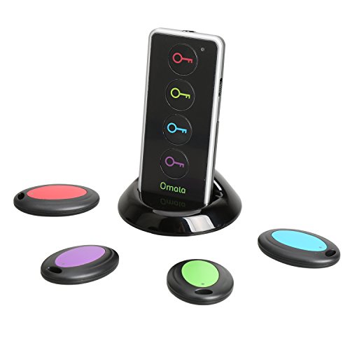 Omala ワイヤレス電子キーファインダー 忘れ物防止 発見器 Key Finder 探し物探知機「ご心配なく、これがあった、鍵/リモコン/携帯/財布等簡単に探せー」 LEDライト付き Omala ワイヤレス電子キーファインダー 忘れ物防止 発見器 Key Finder 探し物探知機「ご心配なく、これがあった、鍵/リモコン/携帯/財布等簡単に探せー」 LEDライト付き