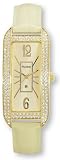 Avalon Iceland Cream Croco Grain Leather Strap Watch # 8615YWH