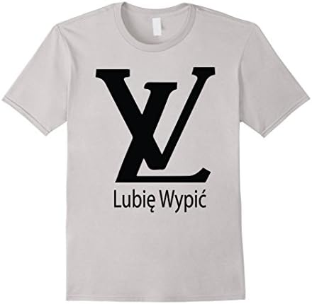 Men's Lubie Wypic Koszulka Polska Patriotyczna Poland T-Shirt Large Silver