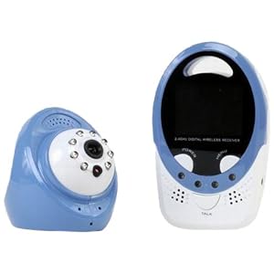 LYD W216CD1 2.4-Inch LCD Wireless Digital Baby Monitor with Two-Way Speakers by 