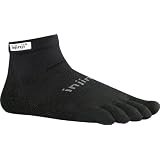 Injinji Run Lightweight Mini Crew Toesocks - 2 Pack