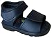 Baby Squeaky Sandals, Navy Blue (infant to toddler)