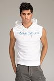 G-Star Palmer Stitch White Sleeveless Hooded Sweater