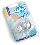 Sassy Sayings Baby Pacifiers, Pink & Blue (Pack of 6)