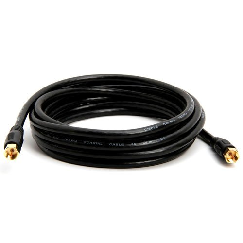 Best Price GE 23269 12 feet RG6 Coaxial Video Cable - BlackB0022NHQEQ