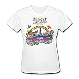 Guiwan Women's U.K.'s Isle Of Wight Festival 2016 Logo T-shirt