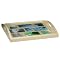 Photo-Holding Host Serving Tray - Natural