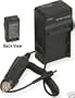 Adorama PT-30 AC/DC Rapid 8.4 volt Battery Charger for DU07, DU14, DU21, DU06, DU12, VBG130K / 260K Batteries