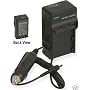 Charger for Panasonic VW-VBG070A, VW-VBG130, VW-VBG130-K, VW-VBG260, VW-VBG260-K, VW-AD21-K, VW-KBG1-K, VW-VBG6, VW-VBG6-K, VWVBG070A, VWVBG130, VWVBG130-K, VWVBG260, VWVBG260-K, VWAD21-K, VWKBG1-K, VWVBG6, VWVBG6-K Battery