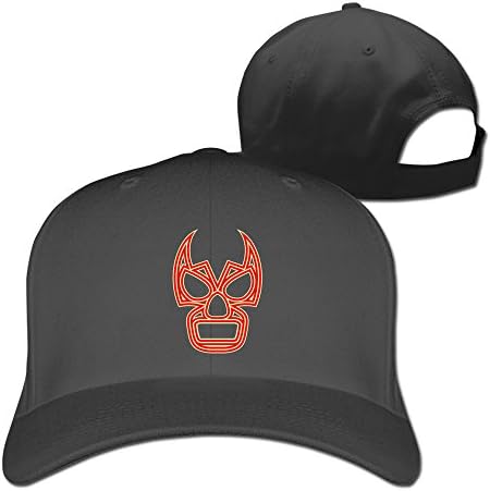 CoCe Men's Pro Wrestling Lucha Underground Adult Summer Hats Cotton One Size Black