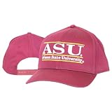 Arizona State University Sun Devils Classic Snap Back Hat- Maroon