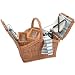 Outdoor Living : Bakers 4 Chambray Casual Basket by Optima