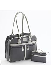 Mobile Edge 16-Inch Verona Laptop Tote, Graphite (MEWVLG)