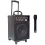 PYLE-PRO PWMA230 - 200W VHF Wireless Battery Powered PA System