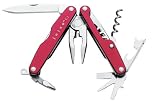 Leatherman Multitool Juice C2, rot, mit Korkenzieher