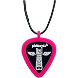 Pickbandz Necklace Silicone Pick Holder in Hollywood Pink - Fits All