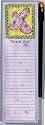 Wellspring Inspirational Magnetic Refrigerator Note Pad with Pencil, Christian Servants Heart, Sandals: "Great Joy"