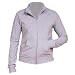 Solid Heather Gray Spandex Practice Jacket for Girls, Youth Sizes