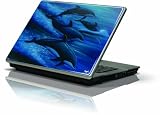 Skinit Protective Skin (Fits Latest Generic 10 Laptop/Netbook/Notebook); Wyland Dolphins
